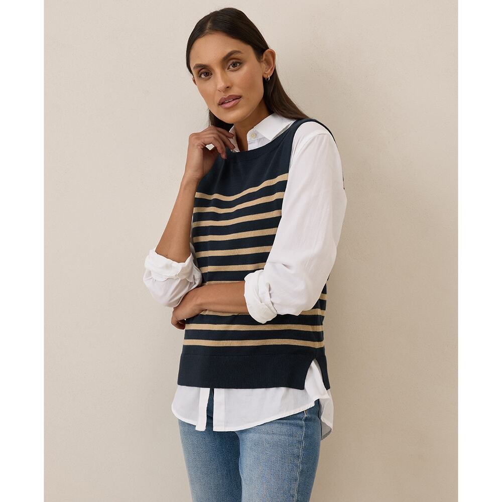 Pact Women's Classic Fine‎ Knit Shell Sweater size medium - Picture 6 of 6